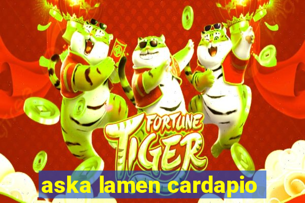 aska lamen cardapio